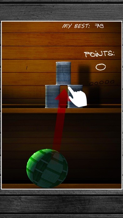 Emulate iPhone app Can Knockdown 3d: Aim Master using MyAndroid