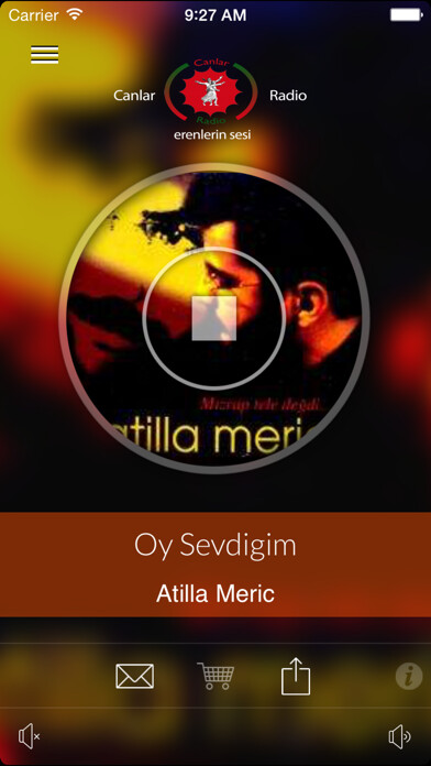 Emulate iPhone app Canlar radio using MyAndroid Emulate iPhone app Canlar radio using MyAndroid
