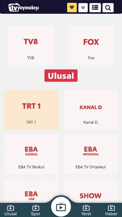 Emulate iPhone app canlı tv plus - HD using MyAndroid