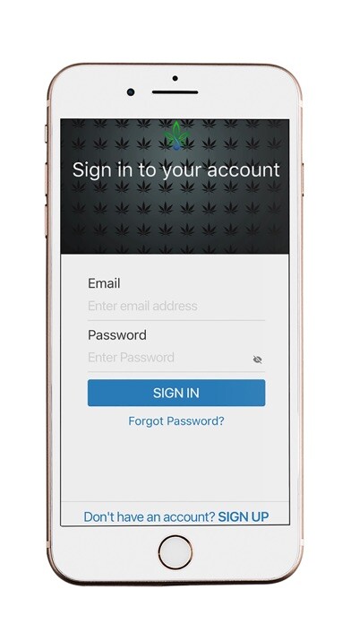 Emulate iPhone app CannaLink24 - Cannabis Social using MyAndroid