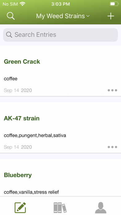 Emulate iPhone app Cannaseur using MyAndroid