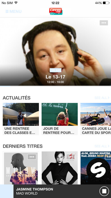 Emulate iPhone app Cannes Radio using MyAndroid Emulate iPhone app Cannes Radio using MyAndroid