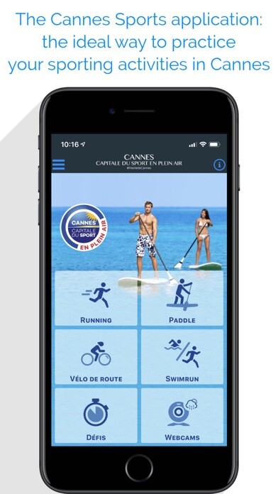 Emulate iPhone app Cannes Sports using MyAndroid