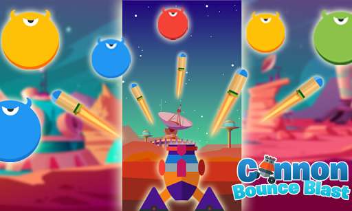 Run android online APK Cannon Bounce Blast from MyAndroid or emulate Cannon Bounce Blast using MyAndroid