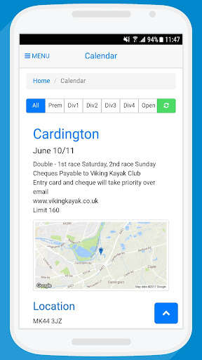 Run android online APK Canoe Slalom UK from MyAndroid or emulate Canoe Slalom UK using MyAndroid