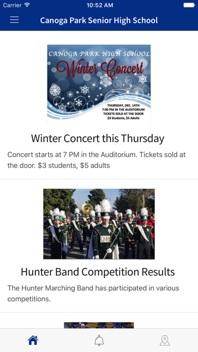Emulate iPhone app Canoga Park HS using MyAndroid Emulate iPhone app Canoga Park HS using MyAndroid
