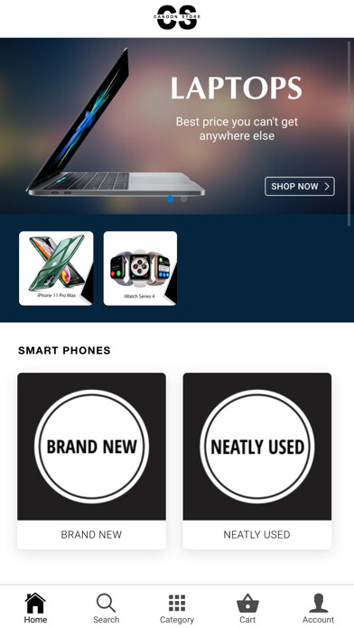 Emulate iPhone app Canoon Store using MyAndroid Emulate iPhone app Canoon Store using MyAndroid