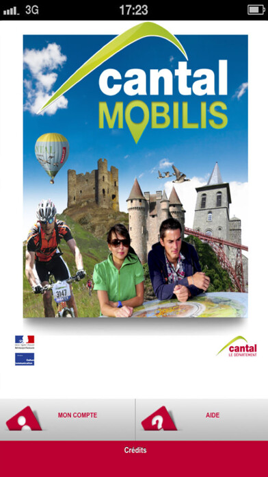 Emulate iPhone app Cantal Mobilis using MyAndroid