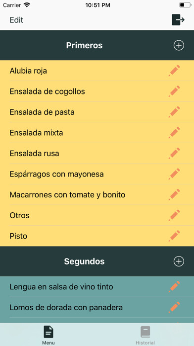 Emulate iPhone app CantaPlato Comedor using MyAndroid