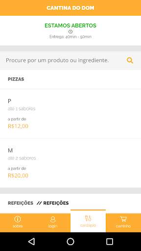 Run android online APK Cantina do Dom from MyAndroid or emulate Cantina do Dom using MyAndroid