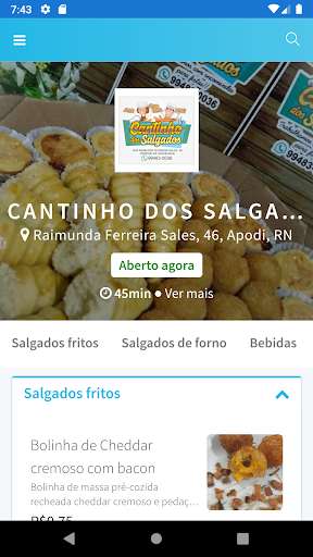 Run android online APK Cantinho dos Salgados from MyAndroid or emulate Cantinho dos Salgados using MyAndroid