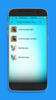 Emulate Android APK Canto de Sabia Top Mp3