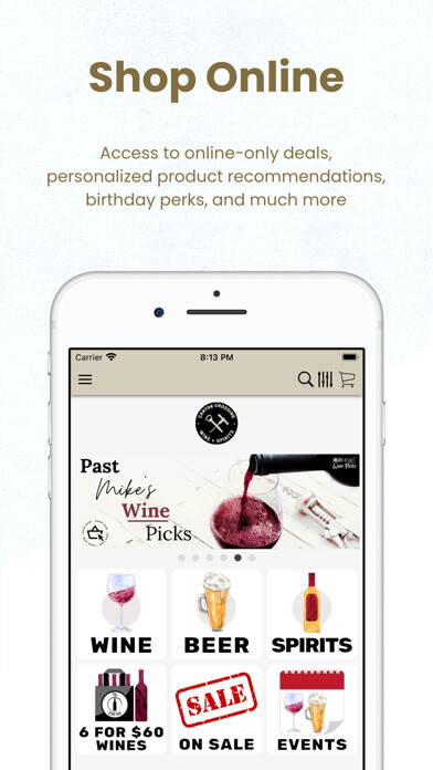 Emulate iPhone app Canton Crossing Wine & Spirits using MyAndroid Emulate iPhone app Canton Crossing Wine & Spirits using MyAndroid