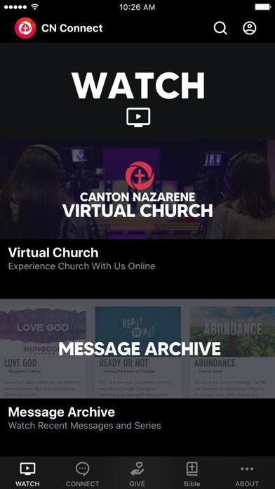 Emulate iPhone app Canton Nazarene Connect using MyAndroid Emulate iPhone app Canton Nazarene Connect using MyAndroid