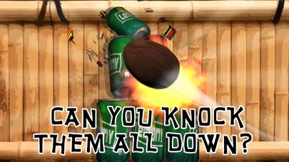 Emulate iPhone app Can Toss Fun - Hit & Smash 3D using MyAndroid