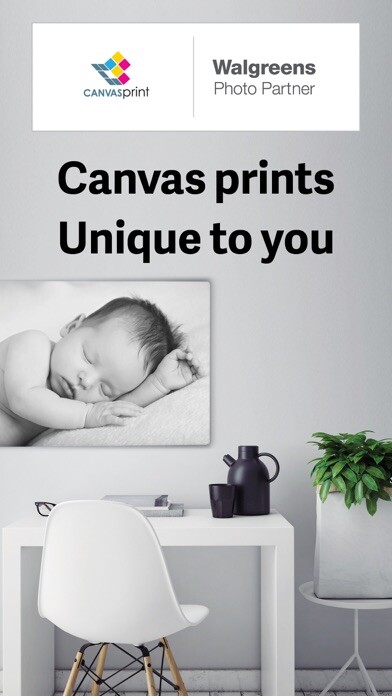 Emulate iPhone app Canvas Print using MyAndroid