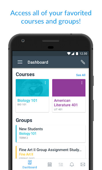 Emulate iPhone app Canvas Student using MyAndroid Emulate iPhone app Canvas Student using MyAndroid