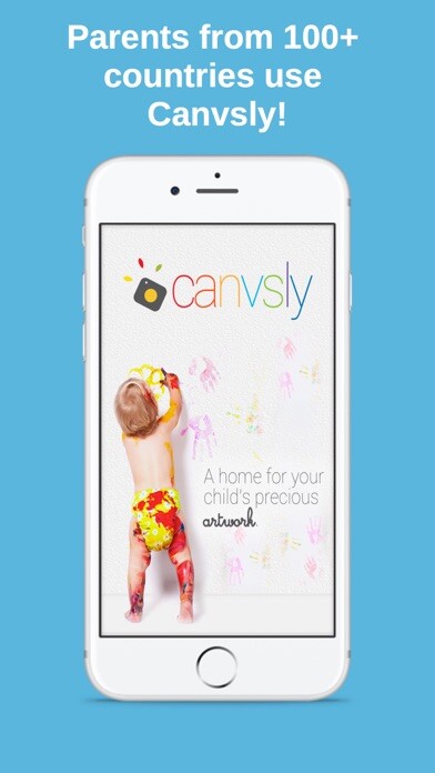 Emulate iPhone app Canvsly - Save Kids Artwork using MyAndroid Emulate iPhone app Canvsly - Save Kids Artwork using MyAndroid