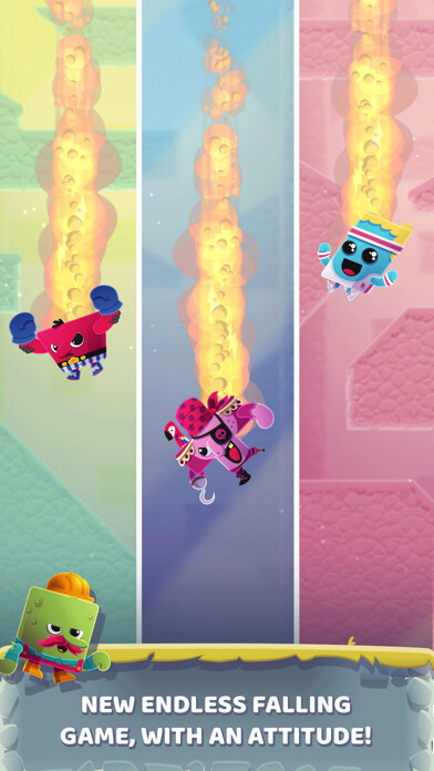 Emulate iPhone app Canyon Crash: Fall Down using MyAndroid