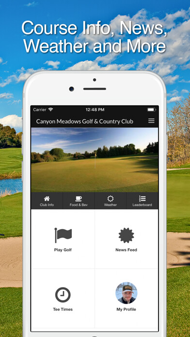 Emulate iPhone app Canyon Meadows Golf using MyAndroid Emulate iPhone app Canyon Meadows Golf using MyAndroid