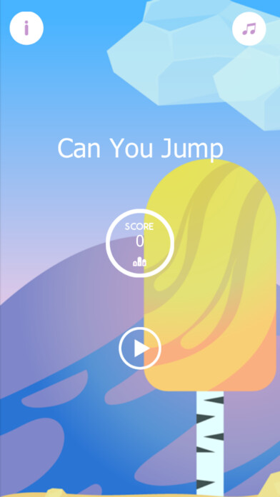 Emulate iPhone app Can You Jump - Endless Bouncing Ball Games using MyAndroid