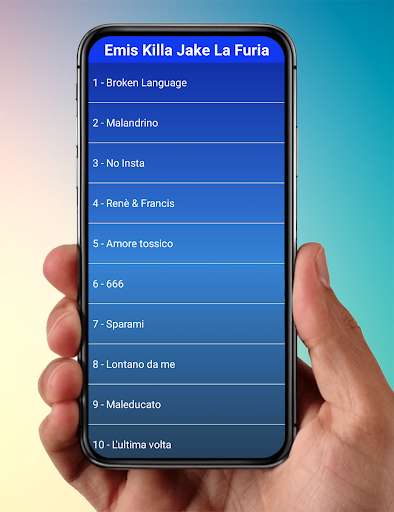 Run android online APK Canzoni Emis Killa & Jake La Furia from MyAndroid or emulate Canzoni Emis Killa & Jake La Furia using MyAndroid