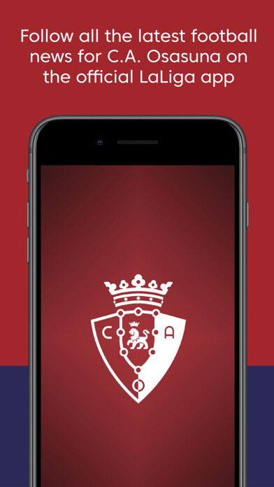 Emulate iPhone app CA Osasuna - Official App using MyAndroid