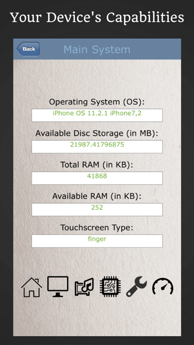 Emulate iPhone app Capabilities & Speed Test using MyAndroid