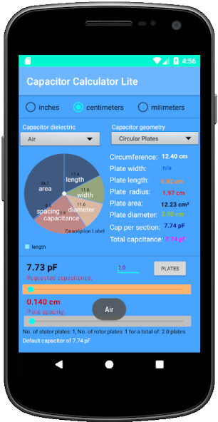 Run android online APK Capacitor Calculator Lite from MyAndroid or emulate Capacitor Calculator Lite using MyAndroid