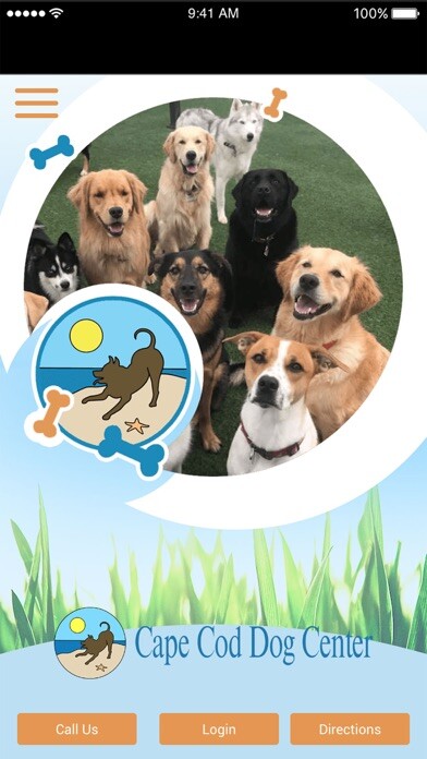 Emulate iPhone app Cape Cod Dog Center using MyAndroid