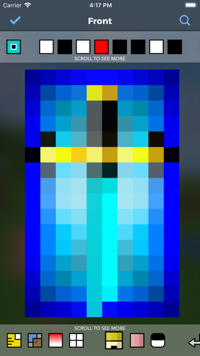 Emulate iPhone app Cape Creator for Minecraft using MyAndroid Emulate iPhone app Cape Creator for Minecraft using MyAndroid