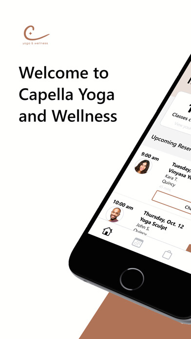 Emulate iPhone app Capella Yoga and Wellness using MyAndroid Emulate iPhone app Capella Yoga and Wellness using MyAndroid