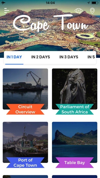 Emulate iPhone app Cape Town Travel Guide Offline using MyAndroid Emulate iPhone app Cape Town Travel Guide Offline using MyAndroid