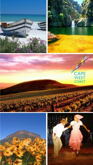 Emulate iPhone app Cape West Coast using MyAndroid