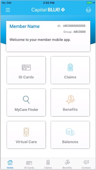 Emulate iPhone app Capital Blue Cross using MyAndroid Emulate iPhone app Capital Blue Cross using MyAndroid