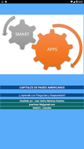 Run android online APK Capitales de America from MyAndroid or emulate Capitales de America using MyAndroid