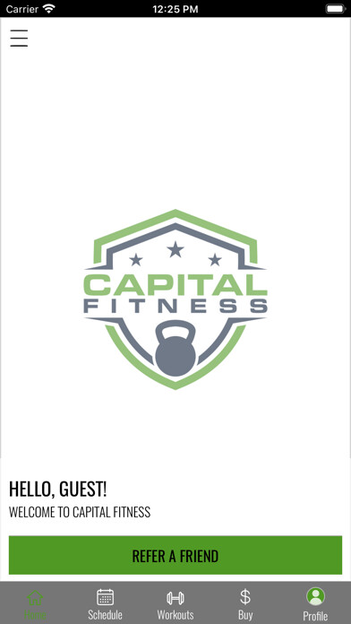 Emulate iPhone app Capital Fitness Center using MyAndroid Emulate iPhone app Capital Fitness Center using MyAndroid