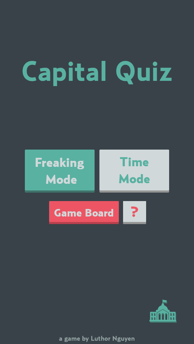 Emulate iPhone app Capital Quiz! using MyAndroid Emulate iPhone app Capital Quiz! using MyAndroid