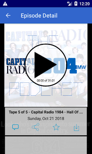 Emulate Android APK Capital Radio 604 Podcast