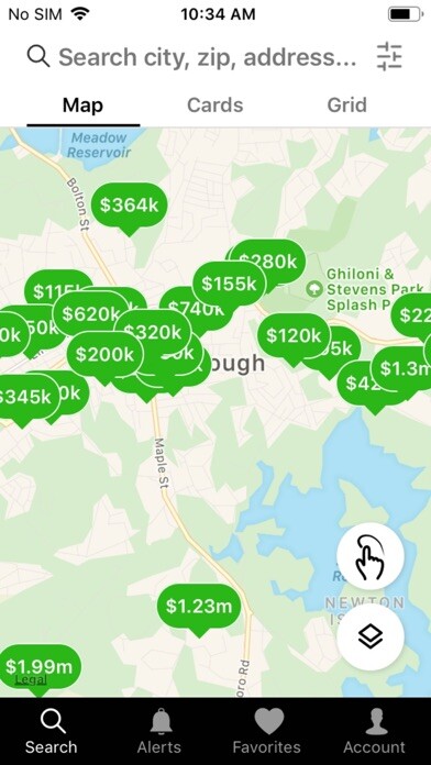 Emulate iPhone app Capital Real Estate Group using MyAndroid Emulate iPhone app Capital Real Estate Group using MyAndroid