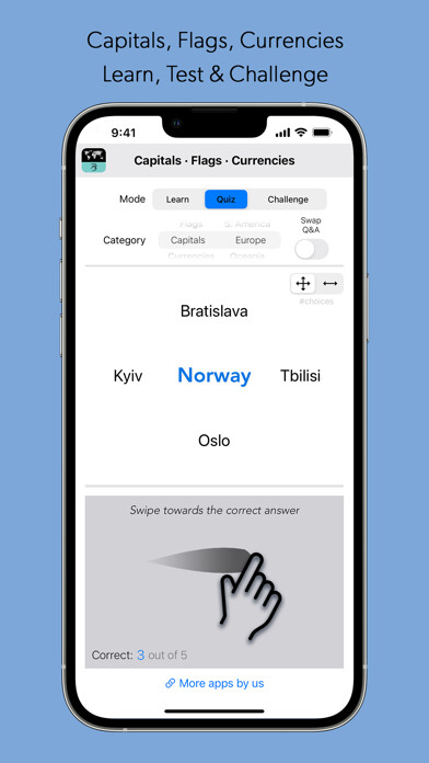 Emulate iPhone app Capitals, Flags & Currencies using MyAndroid Emulate iPhone app Capitals, Flags & Currencies using MyAndroid