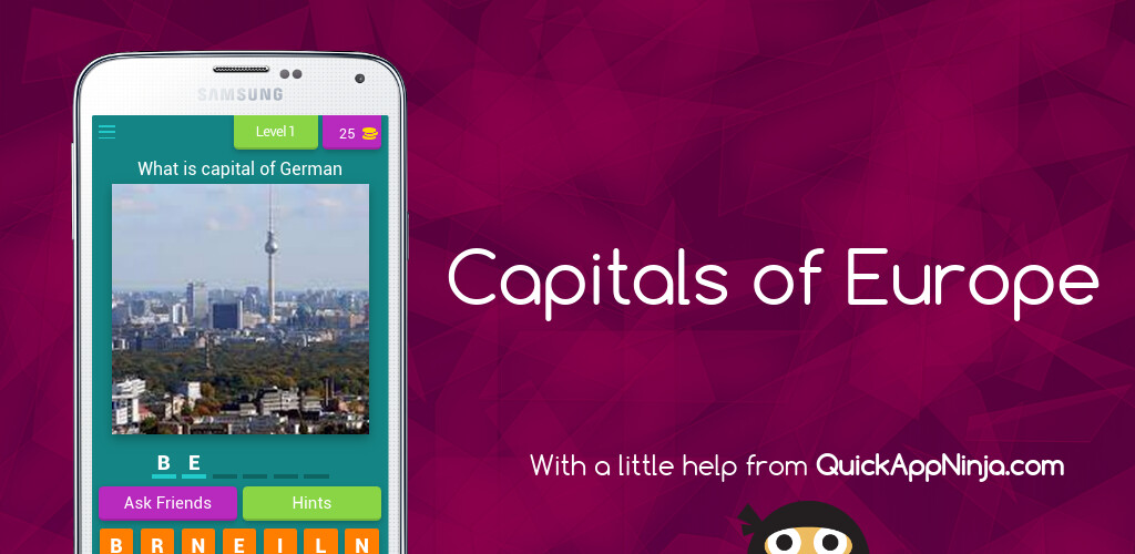 Emulate Android APK Capitals of Europe Emulate Android APK Capitals of Europe