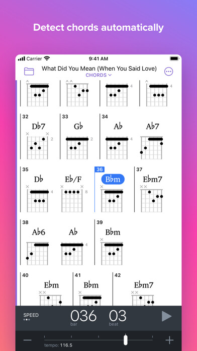Emulate iPhone app Capo - Learn Music by Ear using MyAndroid