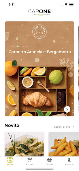 Run android online APK Capone: Frozen food delivery from MyAndroid or emulate Capone: Frozen food delivery using MyAndroid