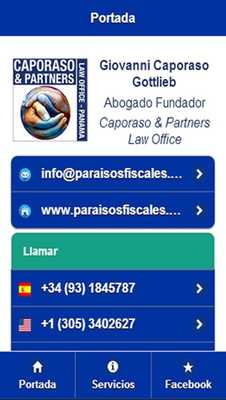 Emulate Android APK Caporaso Partners contactos Emulate Android APK Caporaso Partners contactos