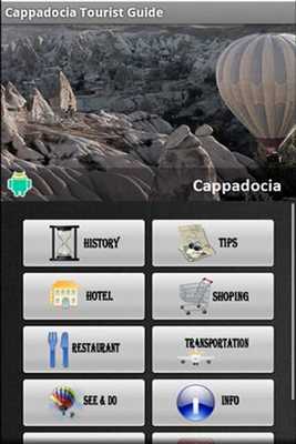 Emulate Android APK Cappadocia Tourist Guide Emulate Android APK Cappadocia Tourist Guide