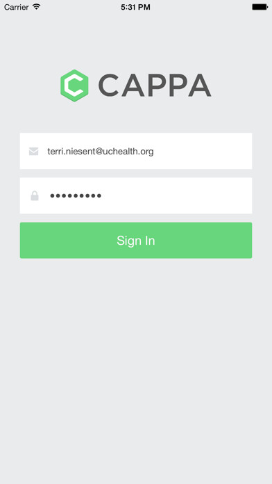 Emulate iPhone app Cappa Health using MyAndroid Emulate iPhone app Cappa Health using MyAndroid