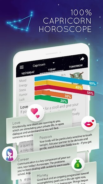 Run android online APK Capricorn Horoscope - Daily Zodiac Sign from MyAndroid or emulate Capricorn Horoscope - Daily Zodiac Sign using MyAndroid