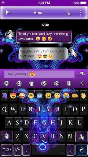 Run android online APK Capricornus Emoji Keyboard from MyAndroid or emulate Capricornus Emoji Keyboard using MyAndroid