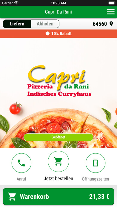 Emulate iPhone app Capri Da Rani using MyAndroid Emulate iPhone app Capri Da Rani using MyAndroid